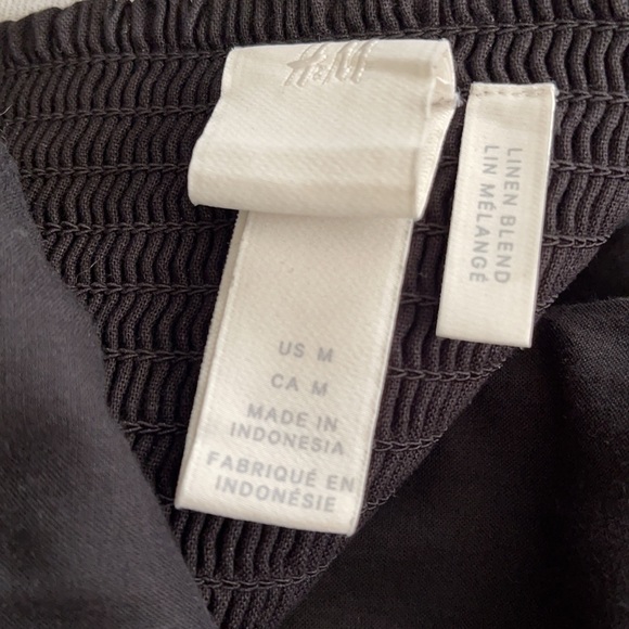 H&M black linen sundress - Picture 4 of 4